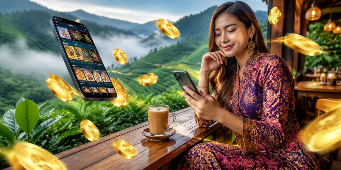 Proses deposit bermotif batik Malaysia untuk platform dg54